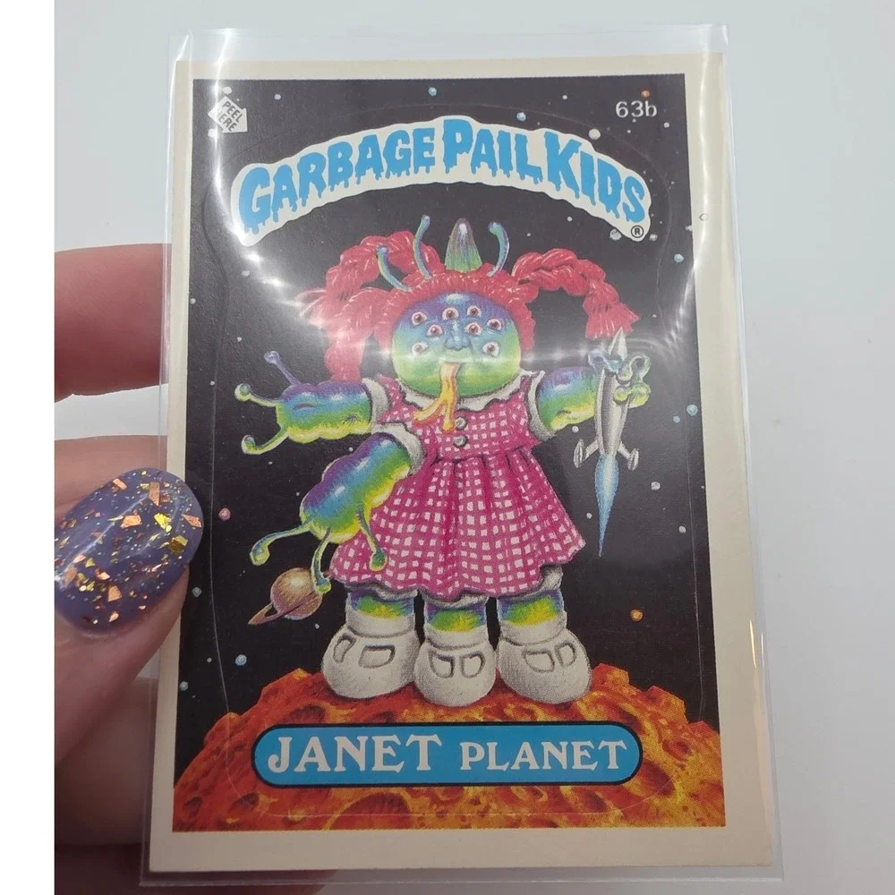 Topps Garbage Pail Kids OS2 Janet Planet Fair 63b